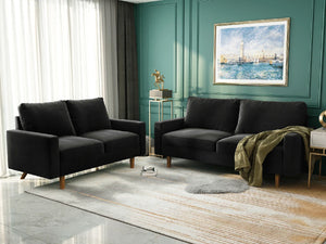70" 3-Seater Square Arm Sofa
