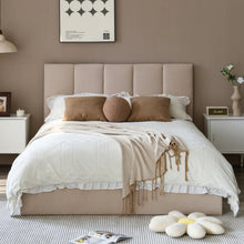 Load image into Gallery viewer, Juanetta Hydraulic Lift Up Storage Upholstered Platform Bed KING