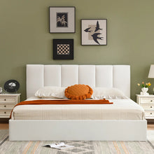 Load image into Gallery viewer, Juanetta Hydraulic Lift Up Storage Upholstered Platform Bed KING