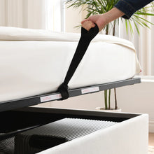 Load image into Gallery viewer, Juanetta Hydraulic Lift Up Storage Upholstered Platform Bed KING