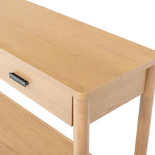 Load image into Gallery viewer, Kaplan Wood 2 Drawer Console Table, Natural