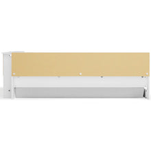 Load image into Gallery viewer, Karnova Platform Bed with Bookcase, TWIN / WHITE