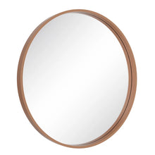 Load image into Gallery viewer, Karrina Round Mirror - Walnut