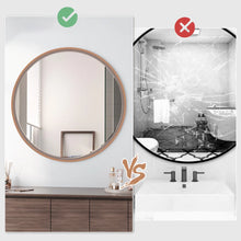 Load image into Gallery viewer, Karrina Round Mirror - Walnut