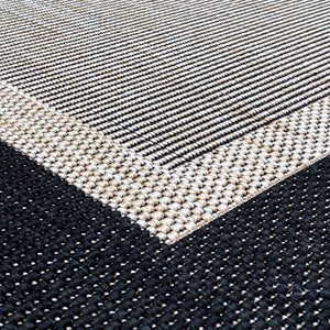 8'9" x 12'2" Kasuri Indoor / Outdoor Rug