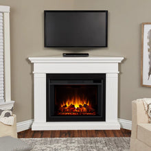 Load image into Gallery viewer, Kennedy 56" Grand CORNER Electric Fireplace by Real Flame