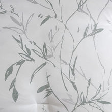 Load image into Gallery viewer, King Kenneth Cole Ink Wash Vine Comforter Bonus Set, Green