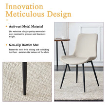 Load image into Gallery viewer, Khalaya Metal Side Chair Dining Chair (Set of 6), Warm Grey