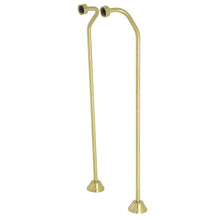 Load image into Gallery viewer, CC477 Kingston Brass Vintage Double Offset Bath Supply, Satin Brass