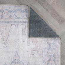 Load image into Gallery viewer, 9&#39; x 12&#39; Labarbera Vintage Machine Washable Beige Non-Slip Backing Area Rug