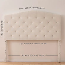 Load image into Gallery viewer, Bowen Upholstered Headboard - King/Cal King/pearl