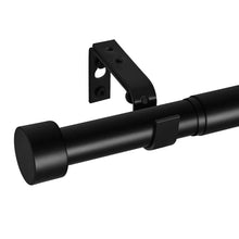 Load image into Gallery viewer, Lachina Arnel 1 Inch Window Curtain Rod with Aluminium Finials, Single Curtain Rods for Windows