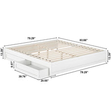Load image into Gallery viewer, Lamariah Solid Wood KING Size Storage Bed