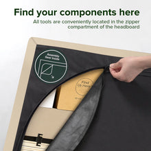 Load image into Gallery viewer, Leonard KING Upholstered Bed