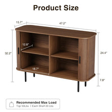 Load image into Gallery viewer, Lilikoi 47.2'' Sideboard, Walnut