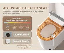 Load image into Gallery viewer, MEJE Smart Toilet , Tankless Toilet with Basic Intelligent Function, Heated Seat, Auto Flush, Foot Kicking Flush, Night Light, Flush Remote Control MJ-A5