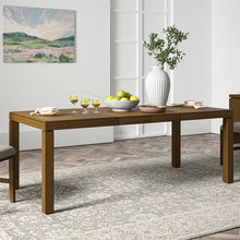 Load image into Gallery viewer, 56-84&quot; Hokku Designs Extendable Dining Table with Solid Wood Legs