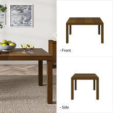 Load image into Gallery viewer, 56-84&quot; Hokku Designs Extendable Dining Table with Solid Wood Legs