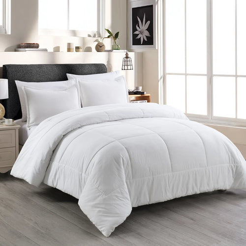 Messy Bed KING SIZE Washed Cotton Comforter and Sham Set