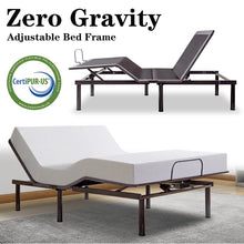 Load image into Gallery viewer, Full Size Mobley Zero Gravity Adjustable Bed with Wireless Remote