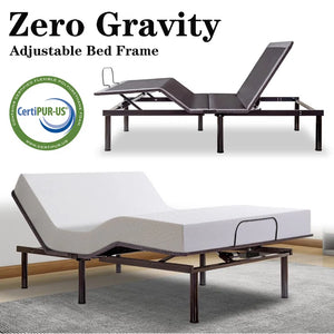 Full Size Mobley Zero Gravity Adjustable Bed with Wireless Remote