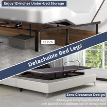 Load image into Gallery viewer, Full Size Mobley Zero Gravity Adjustable Bed with Wireless Remote