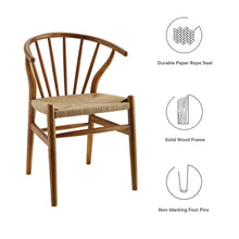 Load image into Gallery viewer, Modway Flourish Spindle Wood Accent Chair