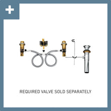 Load image into Gallery viewer, Moen Cia Two-Handle Widespread Bathroom Faucet Trim Kit, Valve Required T6222