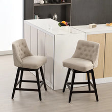 Load image into Gallery viewer, Muneesa Swivel Counter Stools (Set of 2)