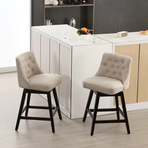 Muneesa Swivel Counter Stools (Set of 2)