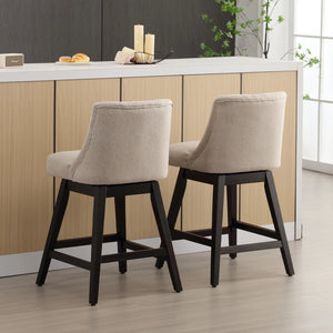 Muneesa Swivel Counter Stools (Set of 2)