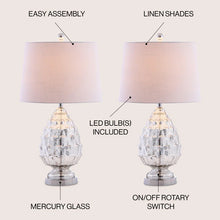 Load image into Gallery viewer, Mutchler Glass Table Lamp (Set of 2)