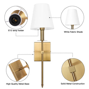 New Britain 1 - Light Dimmable Wallchiere (Set of 2), gold