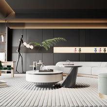 Load image into Gallery viewer, Nesting Coffee Table With Storage – Rock Tabletop Heat-Resistant &amp; Wear-Resistant