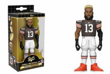 Load image into Gallery viewer, Odell Beckham Jr. (Cleveland Browns) Funko Gold 5&quot; NFL