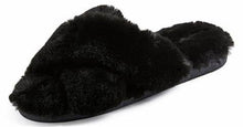Load image into Gallery viewer, Kids Brooklyn Crossband Fur Slippers - Cat &amp; Jack™  S 13/1