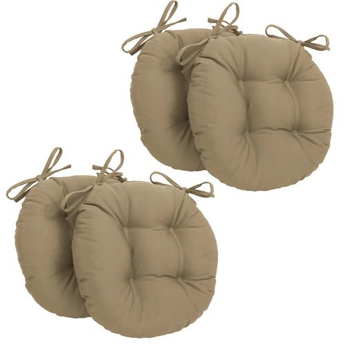 Outdoor 3.5'' Seat Cushion (Set of 4), Toffee