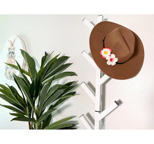 Load image into Gallery viewer, Pamila Iron Wall 8 - Hook Wall Mounted Coat Rack, White