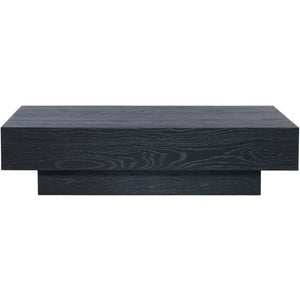Pedra Coffee Table, Black Imprefect