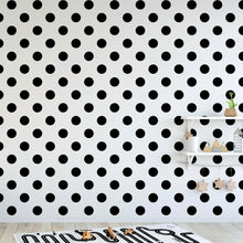 Load image into Gallery viewer, 56sq Feet Superfresco Easy Black &amp; white Dotty Smooth Wallpaper