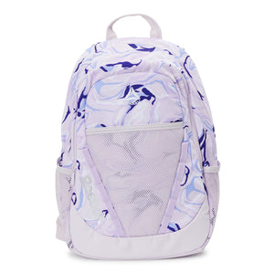 Reebok Eloise 17.5" Laptop Backpack, Lavender Fog Swirl