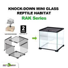 Load image into Gallery viewer, REPTIZOO - RAK08 - 20” x 12” x 10” - Mini Knock Down Terrarium