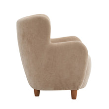 Load image into Gallery viewer, Reshami Wing Back Fabric Upholstered Accent Chair