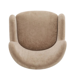Reshami Wing Back Fabric Upholstered Accent Chair