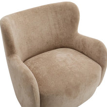 Load image into Gallery viewer, Reshami Wing Back Fabric Upholstered Accent Chair