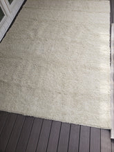 Load image into Gallery viewer, 7&#39;10&quot; x 11&#39; Eginhardt Shag Ivory Area Rug