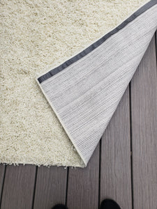 7'10" x 11' Eginhardt Shag Ivory Area Rug