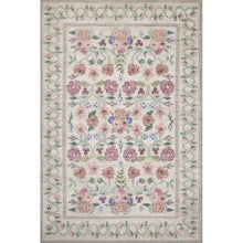Load image into Gallery viewer, 5&#39; x 7&#39;6&quot; Rifle Paper Co. x Loloi Rosa Ivory Area Rug
