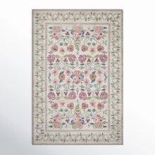 Load image into Gallery viewer, 5&#39; x 7&#39;6&quot; Rifle Paper Co. x Loloi Rosa Ivory Area Rug