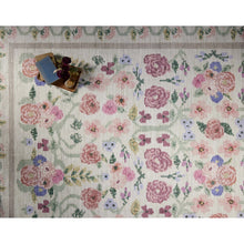 Load image into Gallery viewer, 5&#39; x 7&#39;6&quot; Rifle Paper Co. x Loloi Rosa Ivory Area Rug